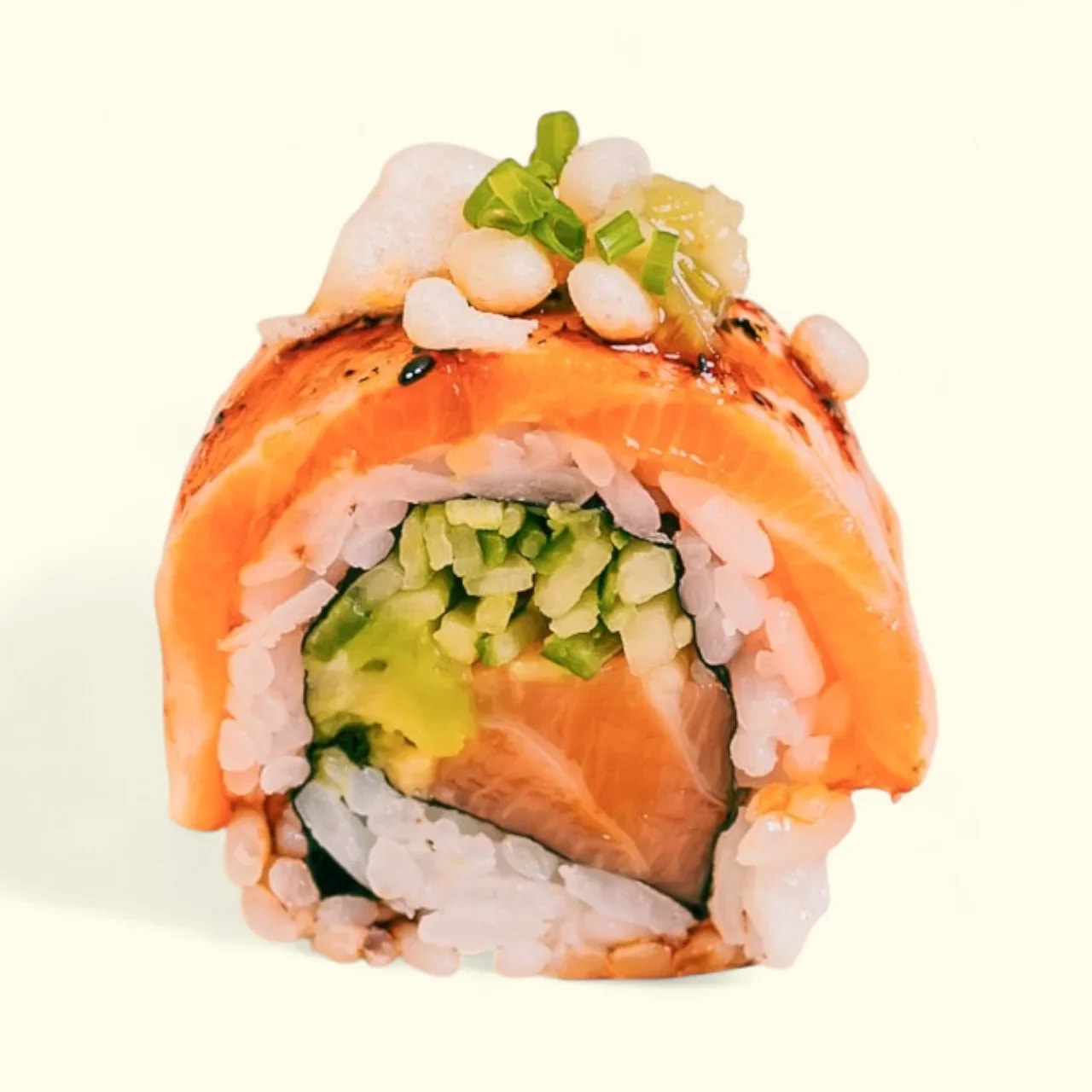 ŁOSOŚ W OPALANYM ŁOSOSIU uramaki (4 lub 8 szt.)