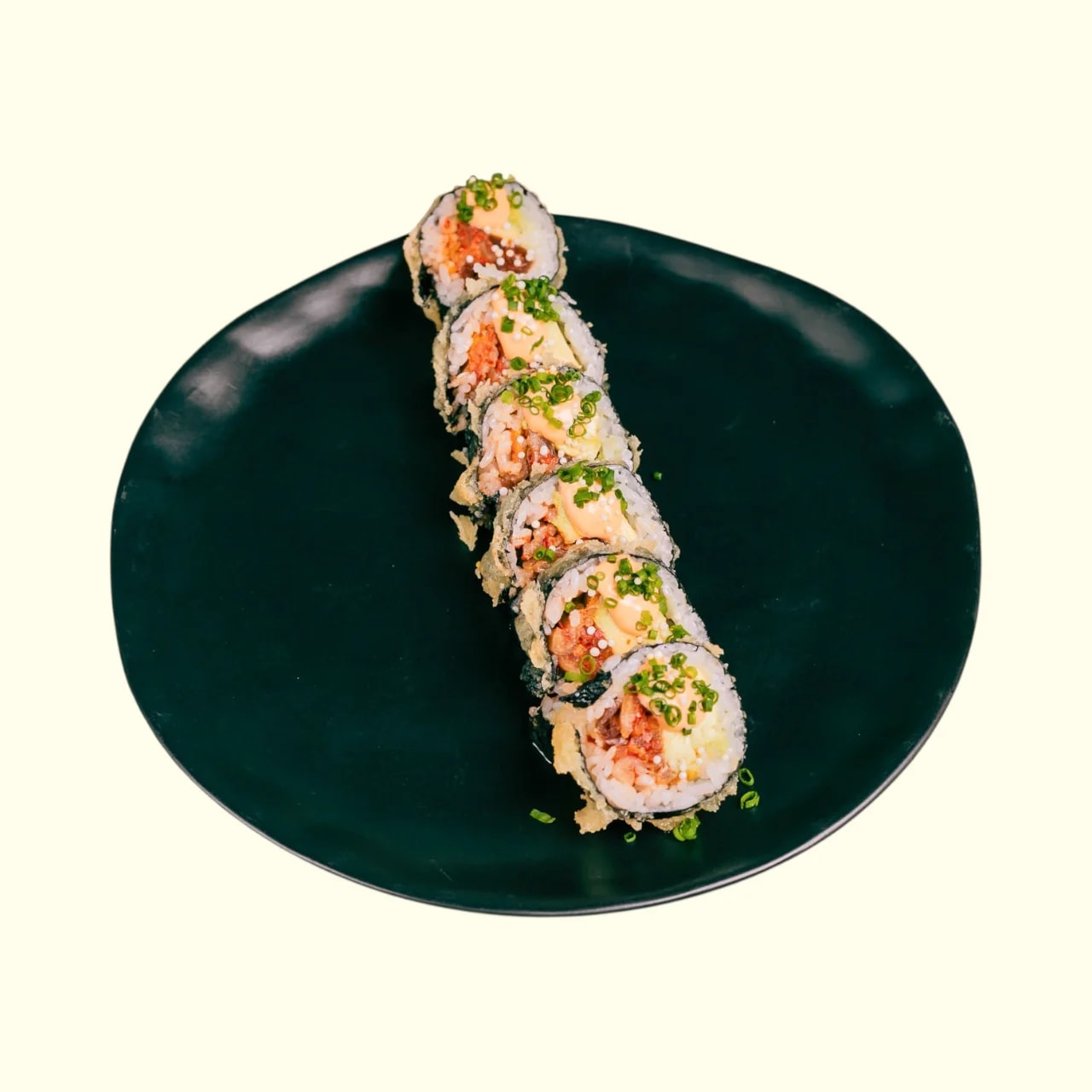 MAKI W TEMPURZE KIMCHI ROLL